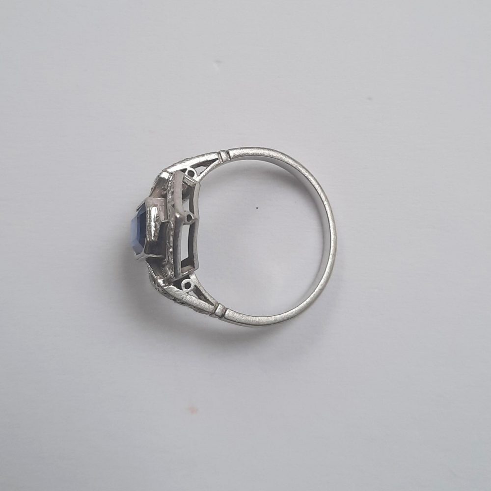 1.50ct Sapphire and Diamond Cluster Dress Ring