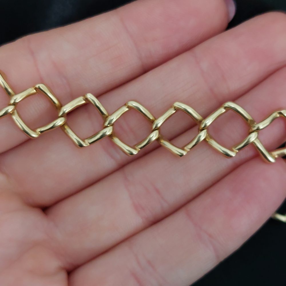 Vintage Paloma Picasso for Tiffany & Co 18ct Gold Chain Link Necklace