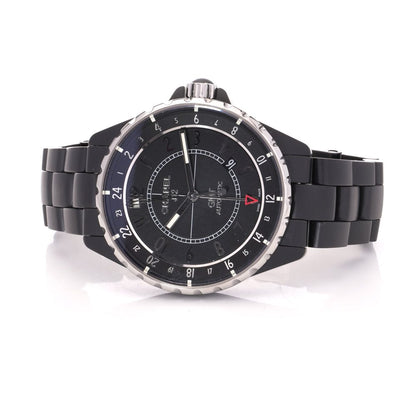 Chanel J12 GMT Ceramic Automatic Watch, H3101 Movement, 41mm dial, Circa 2015, Comes with an original box and certificate of authenticity