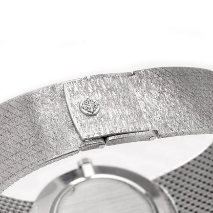 Vintage Patek Philippe Calatrava 3618 Manual 18ct White Gold Watch