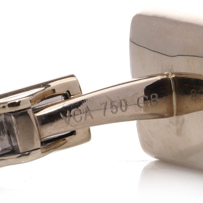 Van Cleef & Arpels 18 Carat Yellow Gold Mother Of Pearl Cufflinks