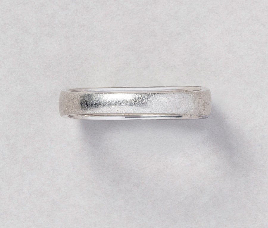 Modern Platinum Five Stone Diamond Ring