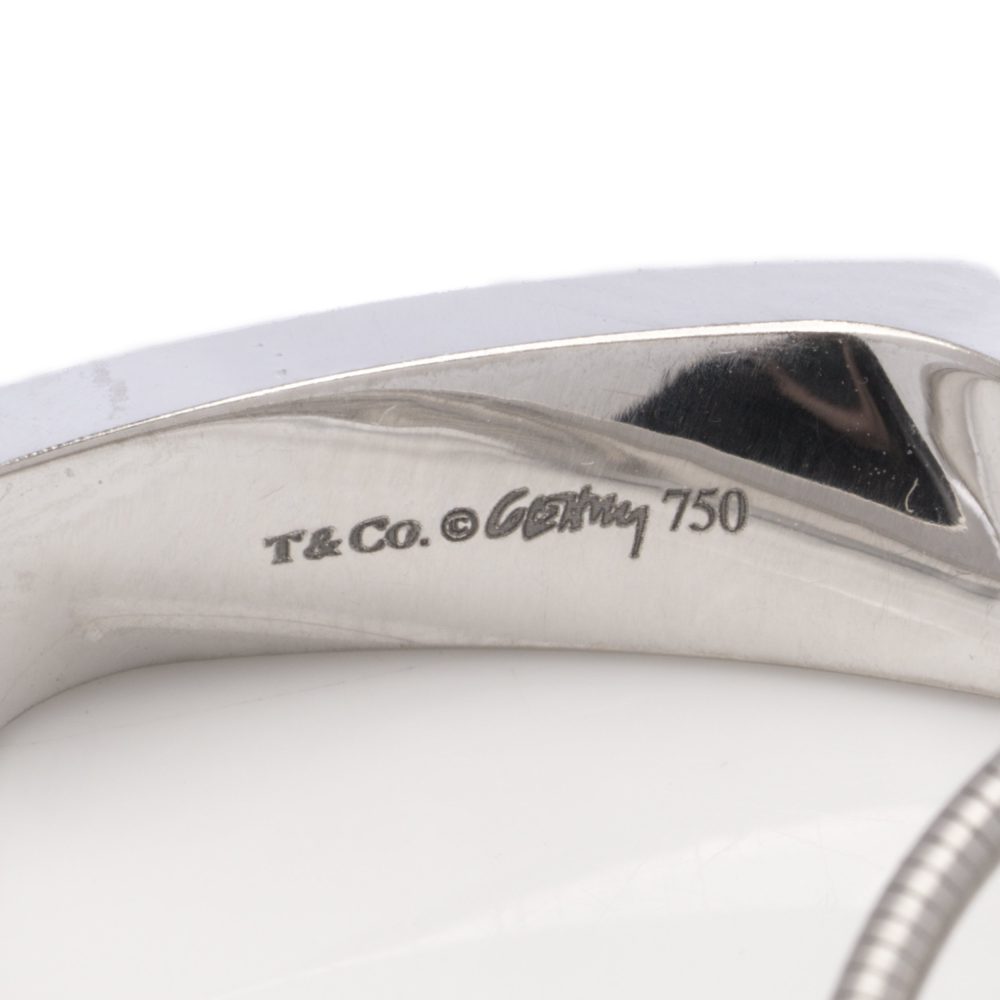 Tiffany & Co. Frank Gehry 18 Carat Gold Diamond Pendant Necklace