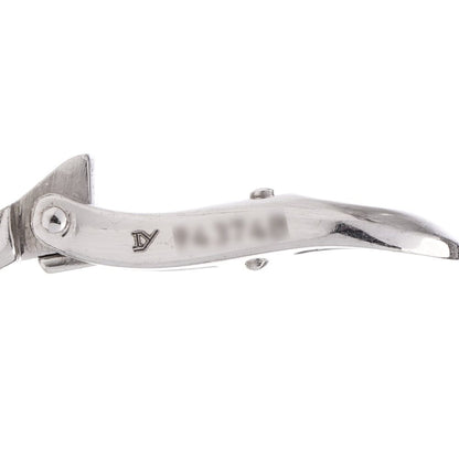 Cartier 18kt white gold diamond, sapphire and ruby clip - on earrings