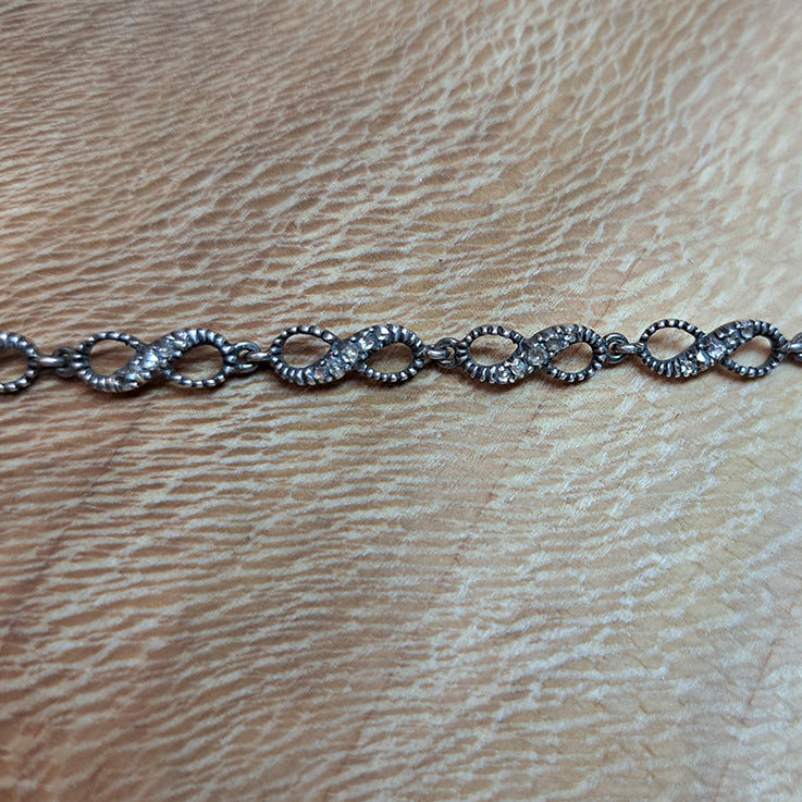 Victorian Antique Rose Cut Diamond Cluster Necklace