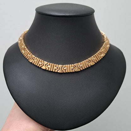 Bvlgari Parentesi 18ct Gold Collar Necklace