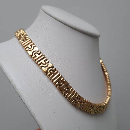 Bvlgari Parentesi 18ct Gold Collar Necklace