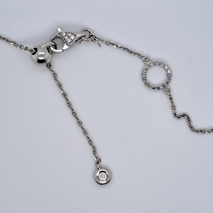 GIA Certified Boodles 1.20ct Diamond Solitaire Pendant in Platinum