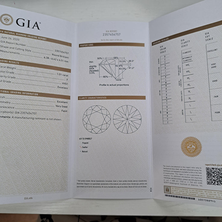 GIA Certified Boodles 2ct Diamond Solitaire Stud Earrings in Platinum