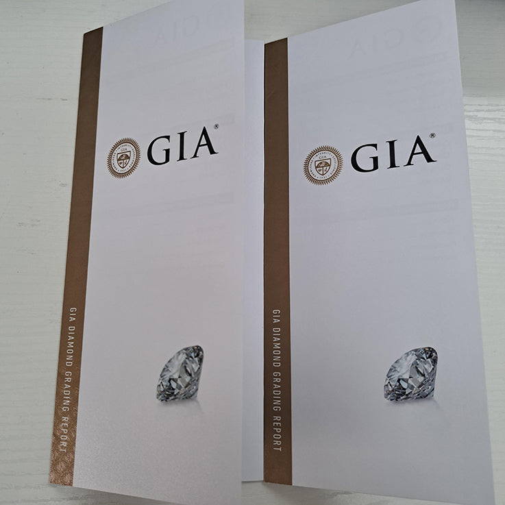 GIA Certified Boodles 2ct Diamond Solitaire Stud Earrings in Platinum