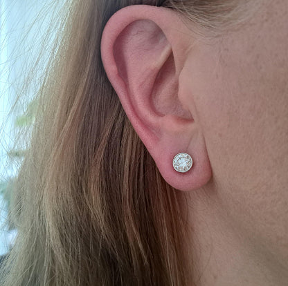 GIA Certified Boodles 2ct Diamond Solitaire Stud Earrings in Platinum