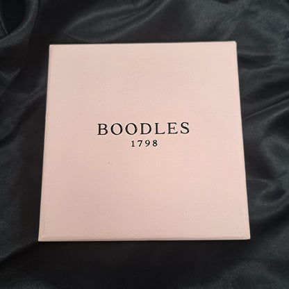 Boodles 2ct Diamond Solitaire Stud Earrings in 18ct Yellow Gold with GIA Certificates