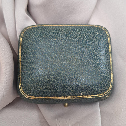 Antique French 2ct Old Cut Diamond Cluster Drop Earrings in platinum on 18ct yellow gold. Circa 1900