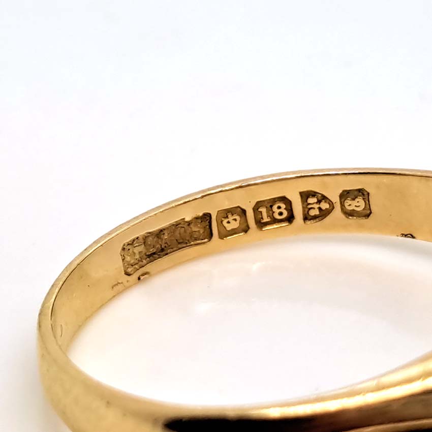 Antique 1.10ct Old Cut Diamond Solitaire Ring