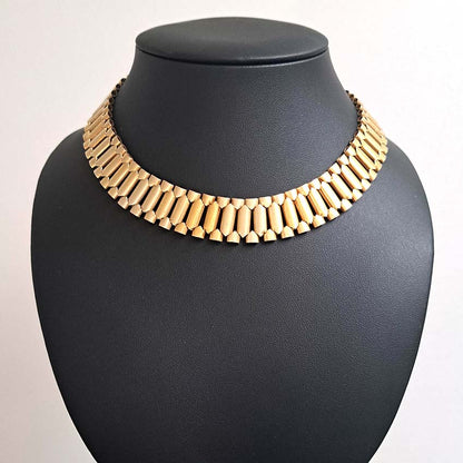 Antique Victorian Gold Collar Necklace