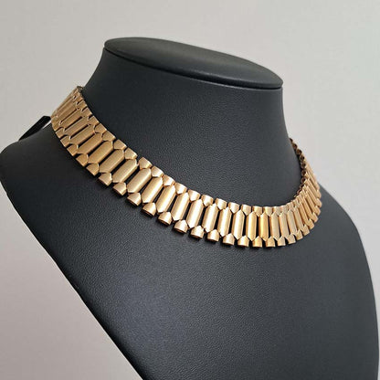 Antique Victorian Gold Collar Necklace
