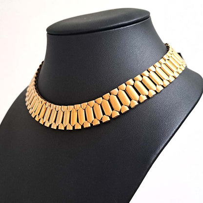 Antique Victorian Gold Collar Necklace