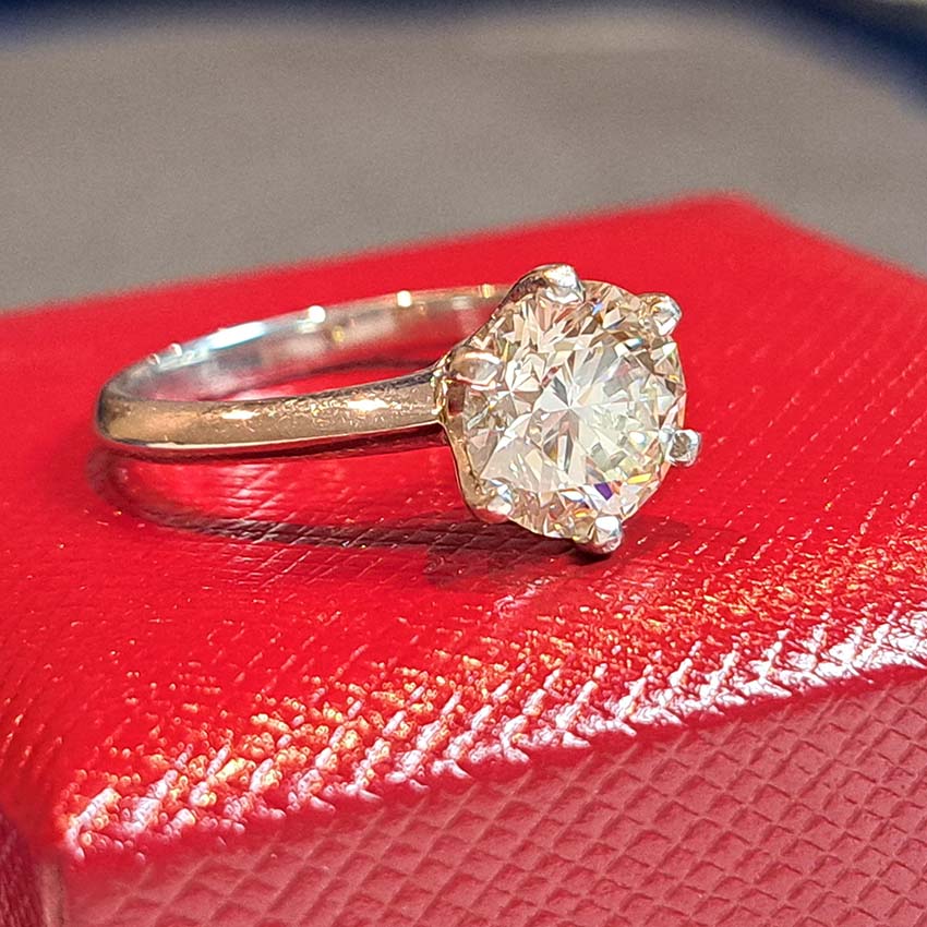 1.80ct Diamond Solitaire Engagement Ring