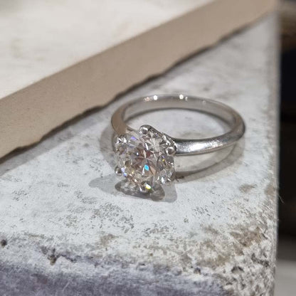 1.80ct Diamond Solitaire Engagement Ring