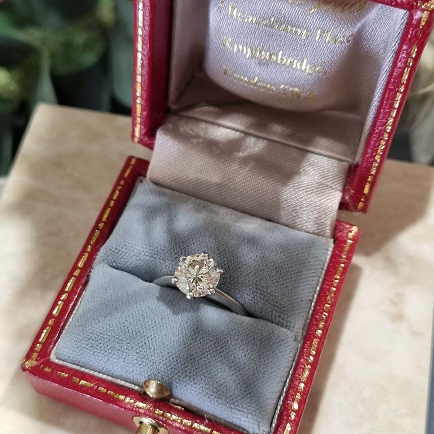 1.80ct Diamond Solitaire Engagement Ring