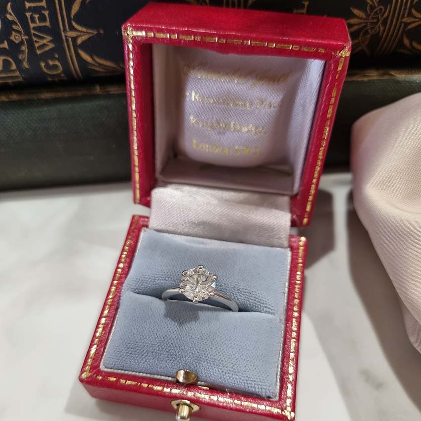 1.80ct Diamond Solitaire Engagement Ring