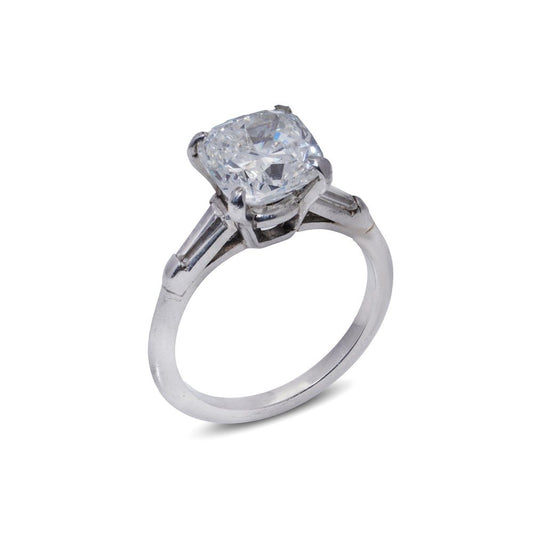 1.9 Carat Diamond Engagement Ring In Platinum