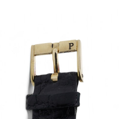 Piaget 18 Carat Gold Wristwatch with Blue Dial