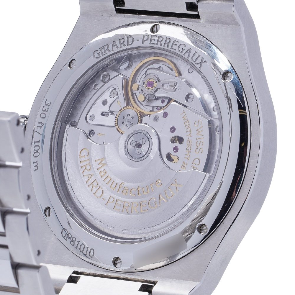 Girard-Perregaux Stainless Steel Men's Wristwatch Ref. 81010