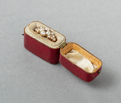 Georgian Gold Ring with Pearls