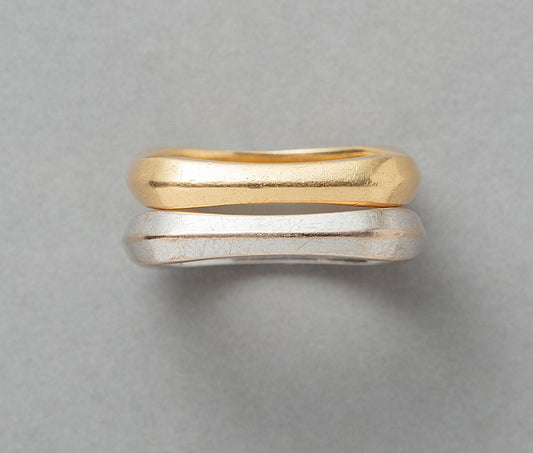 A Set of Two FRED 18ct Gold Rings