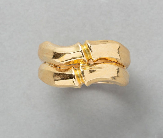 Cartier 18ct Gold Bamboo Ring