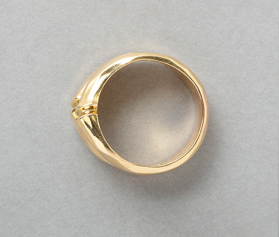 Cartier 18ct Gold Bamboo Ring