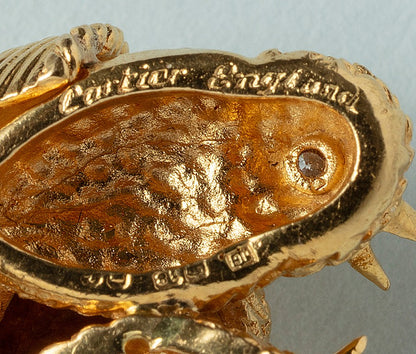 Cartier Gem-Set 18ct Gold Bird Brooch
