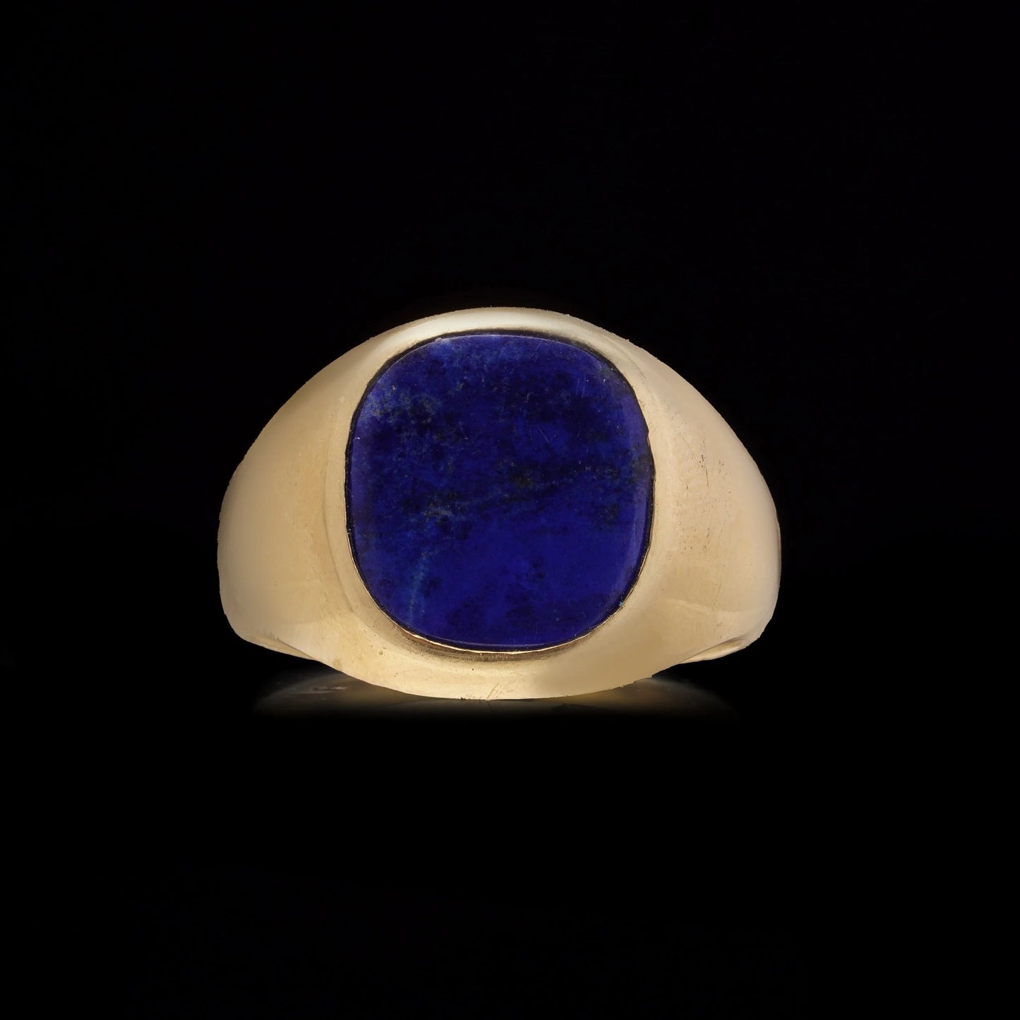 Lapis Lazuli and 18ct Gold Signet Ring