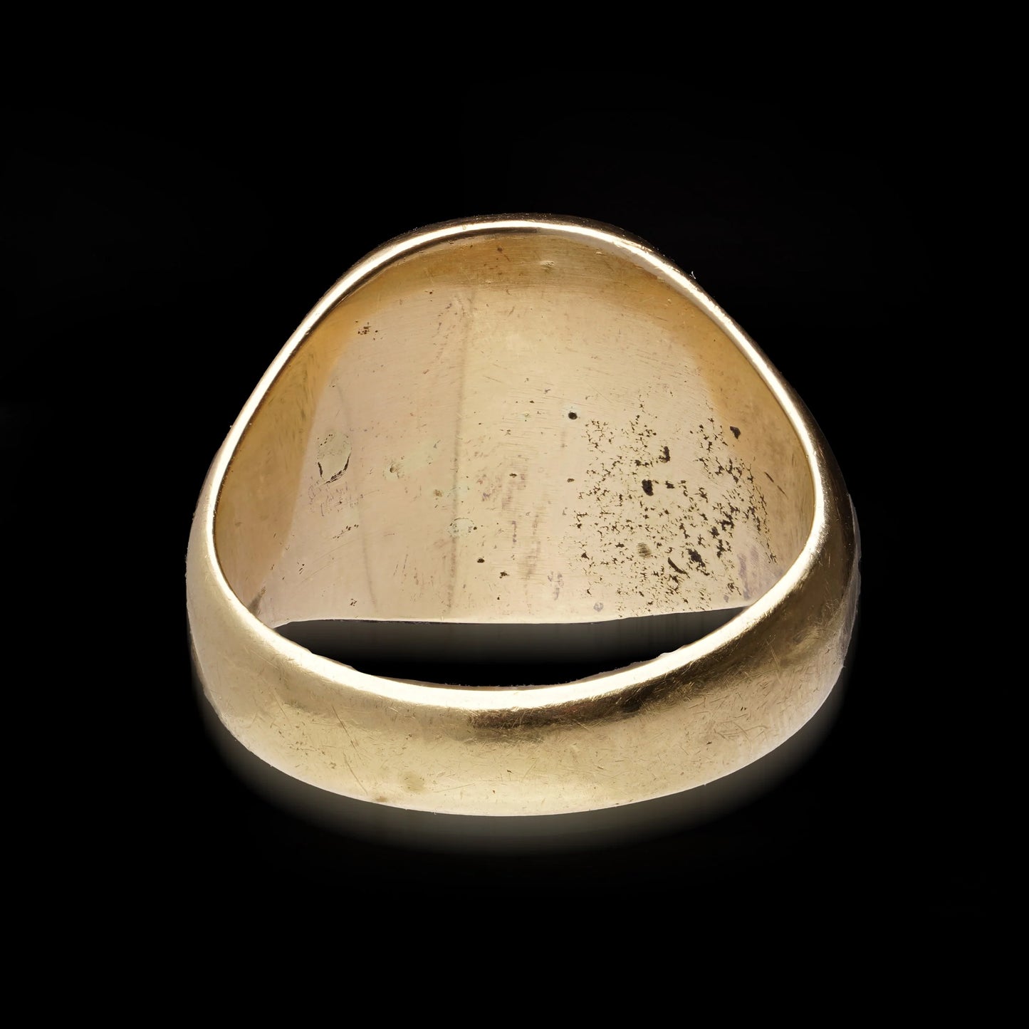 Lapis Lazuli and 18ct Gold Signet Ring