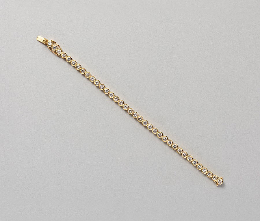 18ct Gold Diamond Tennis Bracelet