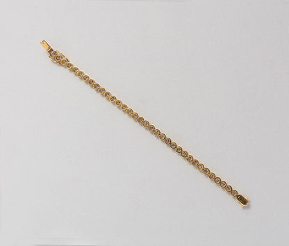 18ct Gold Diamond Tennis Bracelet