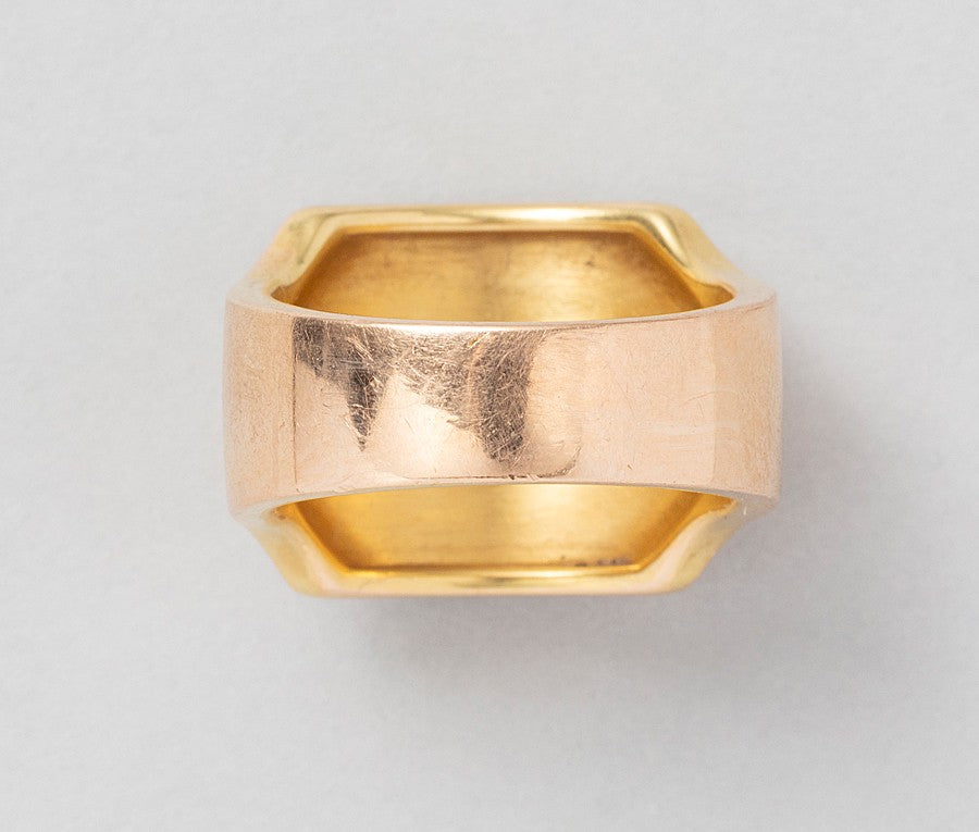 Cartier Santos Dumont 18ct Gold Signet Ring