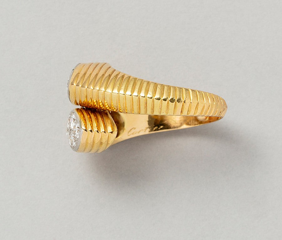 Cartier 18ct Gold Diamond Toi et Moi Ring