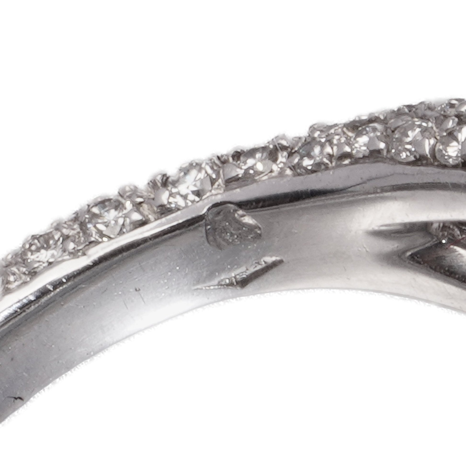 Mauboussin 8.56ct Natural No Heat Burma Sapphire and Diamond Cluster Ring