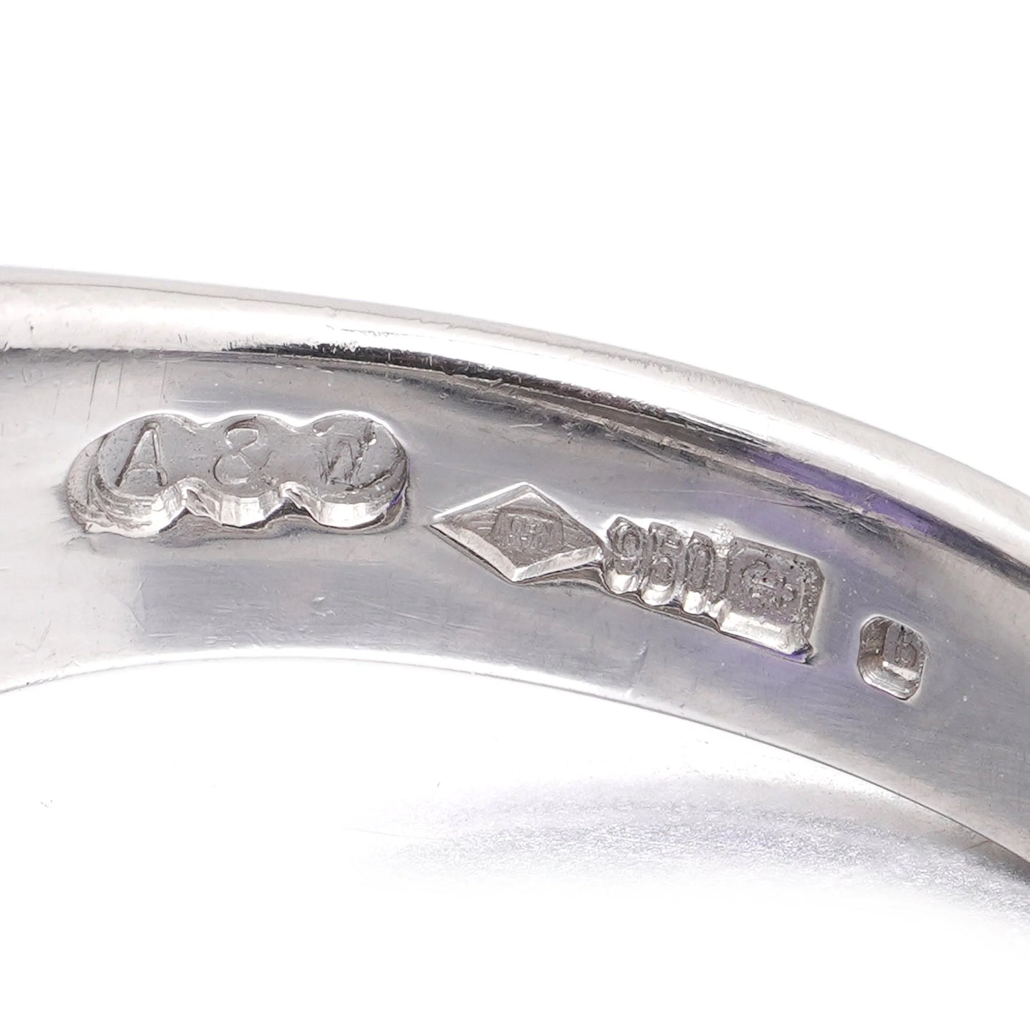 9.35ct Pear Cut Tanzanite and Diamond Ring in Platinum