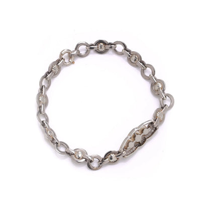 Vintage Pearl and Diamond Bracelet