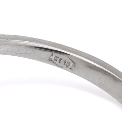 Vintage 1ct Ruby and Diamond Cluster Engagement Ring