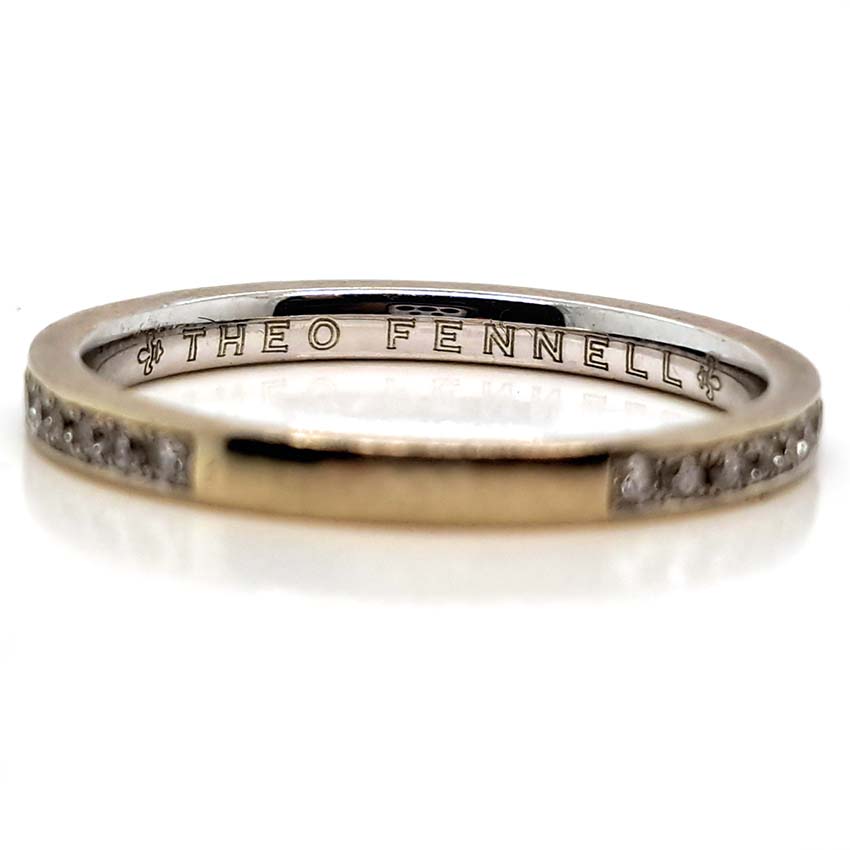 Theo Fennell Diamond Eternity Band Ring in 18ct Gold
