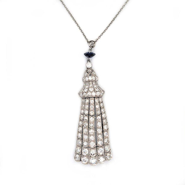 Belle Epoque 3ct Diamond Fringe Pendant
