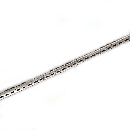 Art Deco Charles Holl 5ct Ruby and Diamond Line Bracelet