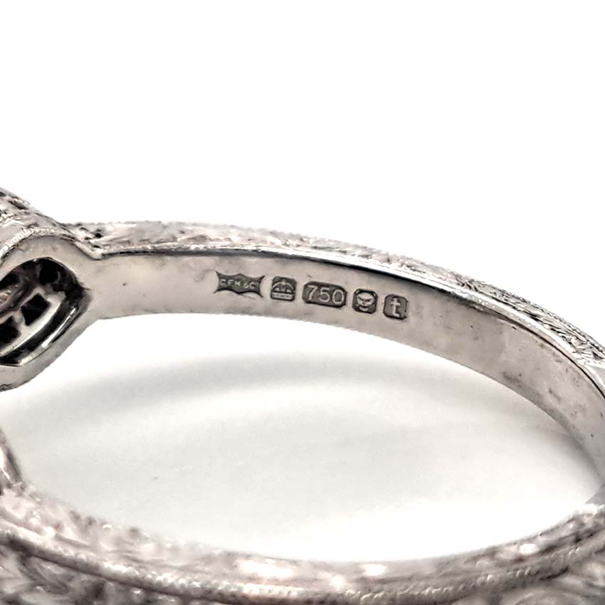 GIA Fancy Yellow and Pink Diamond Trilogy Cluster Ring