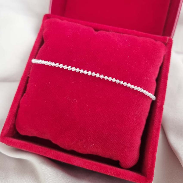 Pre Owned Solange Azagury Partridge, Briolette Diamond Bead Bracelet composed of 69 briolette faceted diamond rondels with smartie clasp