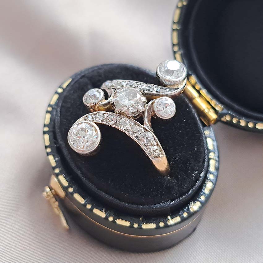 Antique Old Cut Diamond Ring