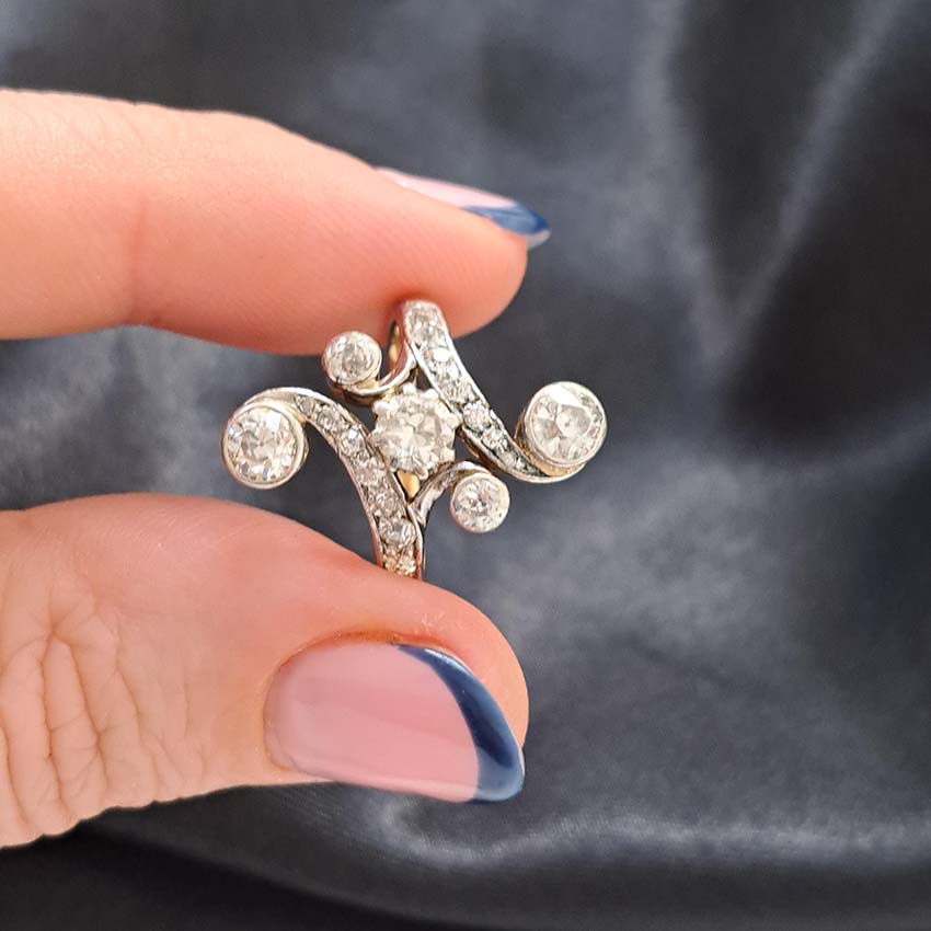 Antique Old Cut Diamond Ring